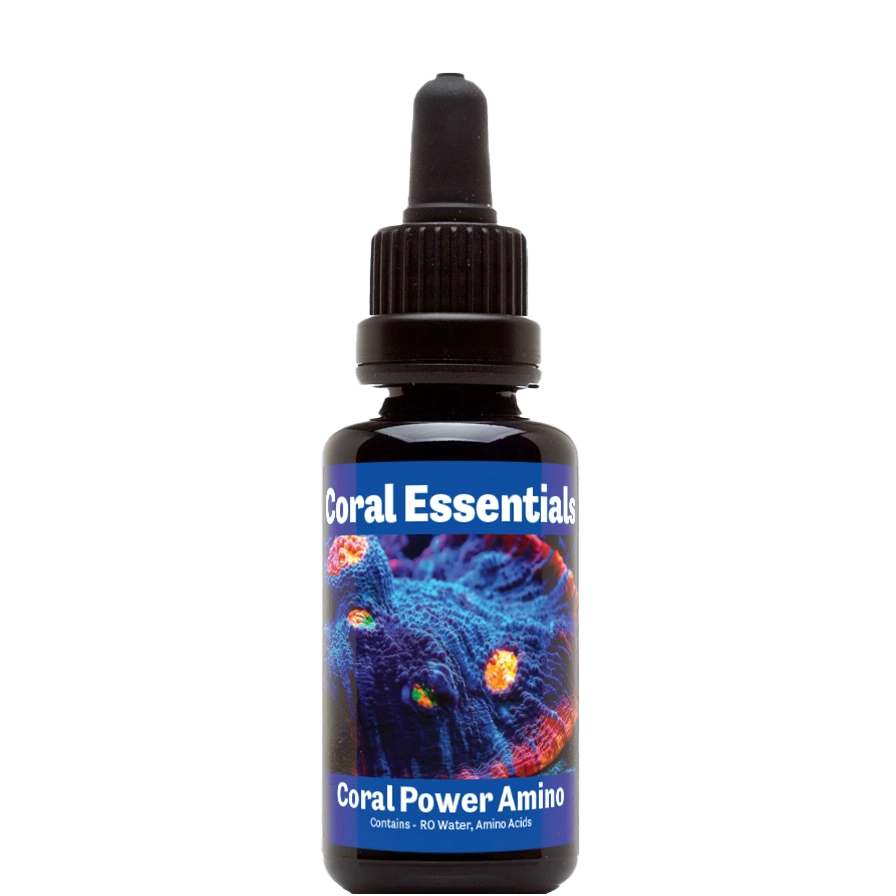 Bottle of Coral Essentials Coral Power Amino 50mL marine aquarium supplement