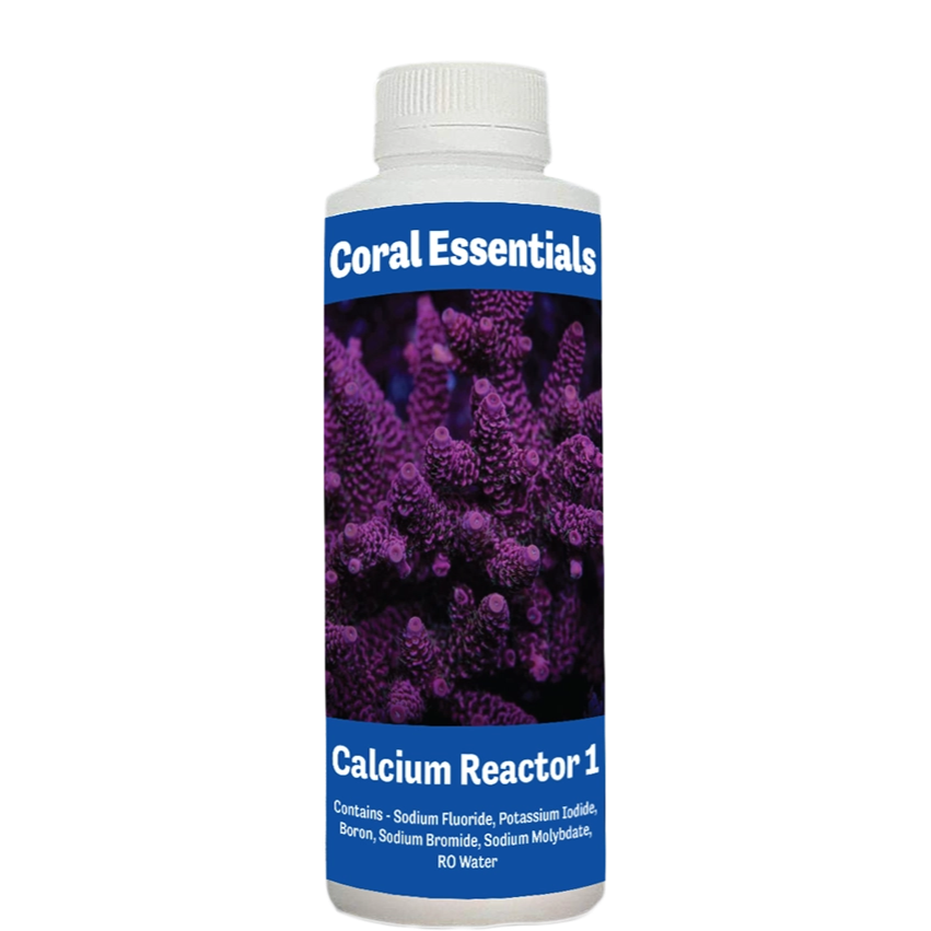 Bottle of Coral Essentials Calcium Reactor 1  marine aquarium supplement