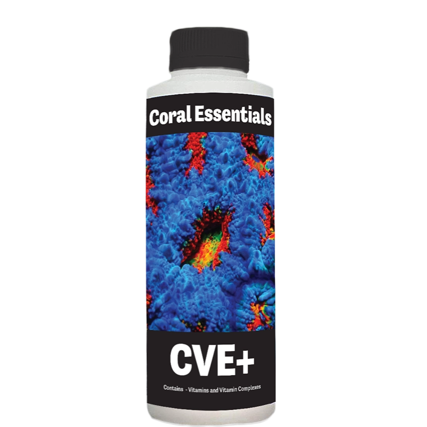 500mL bottle of Coral Essentials CVE+ marine aquarium supplement