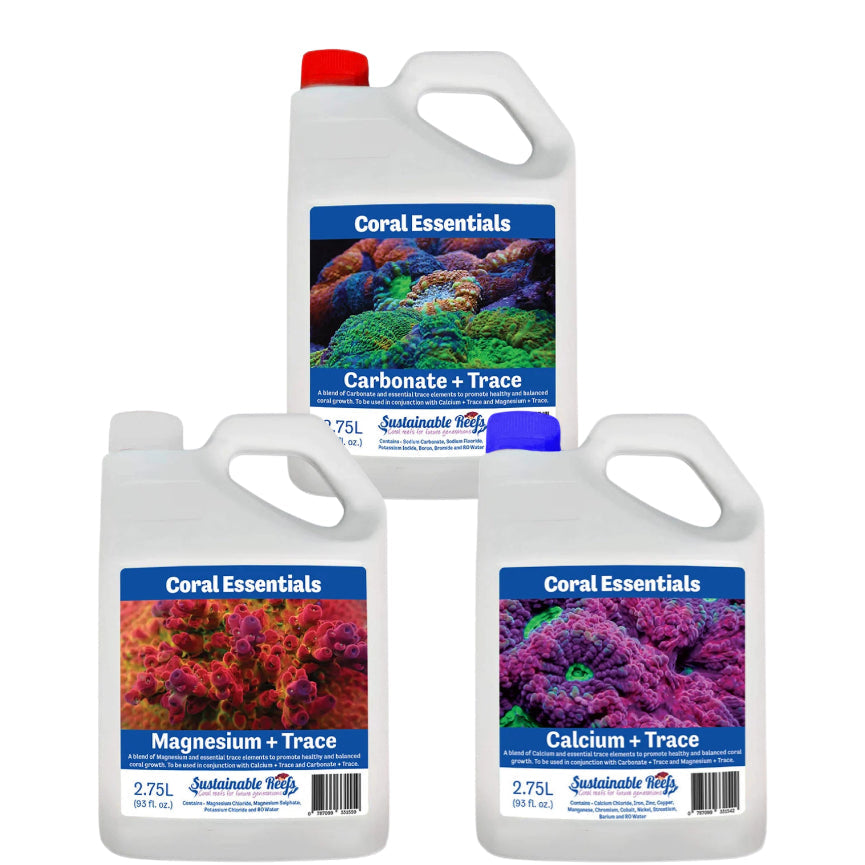 Coral Essentials Primary Care Bundle 2.75L marine aquarium supplement